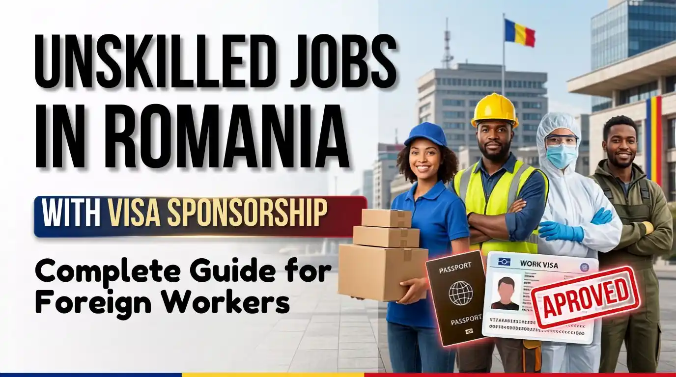 Unskilled Jobs in Romania with Visa Sponsorship