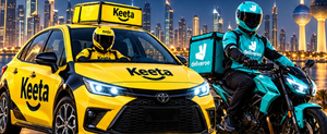Keeta and Deliveroo Logo